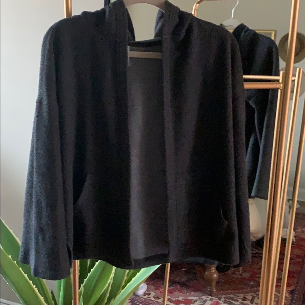 Z supply hooded cardigan